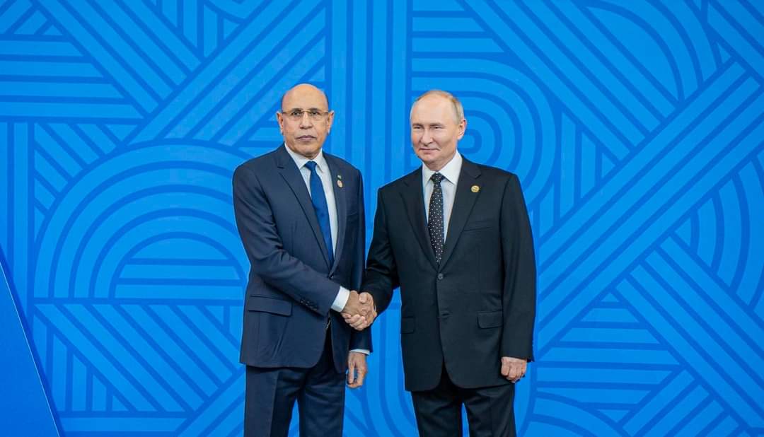 Ghazouani s’entretient avec Poutine vendredi à Moscou